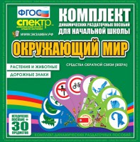 Динамические раздаточные пособия. Окружающий мир (веера). Животные и растения, дорожные знаки. - fgospostavki.ru - Апатиты