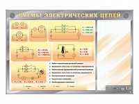 Электрифицированный стенд "Схемы электрических цепей" с маркерными полями - fgospostavki.ru - Апатиты