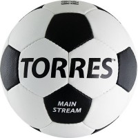 Мяч футбольный TORRES Main Stream (размер 4, синтетическая кожа, тренировочный) - fgospostavki.ru - Апатиты