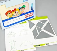 Игровой набор "Танграм" (с комплектом карточек) - fgospostavki.ru - Апатиты