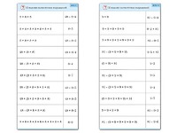 Комплект карточек (10) "Обучающий калейдоскоп. Умножение на 7, 8 и 9" - fgospostavki.ru - Апатиты