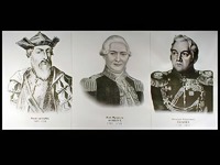 Портреты путешественников (25 штук, формат А3) - fgospostavki.ru - Апатиты