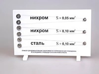 Прибор для демонстрации зависимости сопротивления проводника от его длины, сечения и материала - fgospostavki.ru - Апатиты