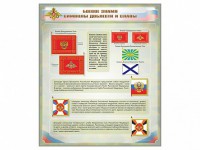 Стенд "Боевое знамя. Символы доблести и славы" - fgospostavki.ru - Апатиты