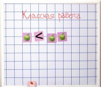 Магнитно-маркерная доска "Клетка" (86 см х 75 см) - fgospostavki.ru - Апатиты