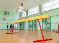 Бревно гимнастическое напольное постоянной высоты (700 мм) (5 м) - fgospostavki.ru - Апатиты