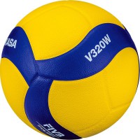 Мяч волейбольный Mikasa V320W (размер 5, синтетическая кожа, матчевый) - fgospostavki.ru - Апатиты