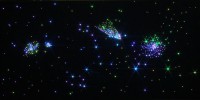 Напольный фиброоптический ковер "Млечный путь" 200х100, 300 точек - fgospostavki.ru - Апатиты