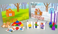 Игровой набор Фребеля "Заюшкина избушка" (серия "Сказочный мир". Выпуск 1) - fgospostavki.ru - Апатиты