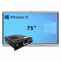 Интерактивная панель 75" (встроенный ПК, Win10) - fgospostavki.ru - Апатиты