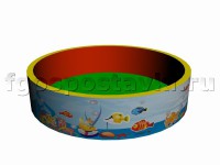 Бассейн круглый с шелкографией - fgospostavki.ru - Апатиты