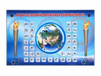 Электрифицированный стенд "Виды состязаний современных Олимпийских игр" - fgospostavki.ru - Апатиты