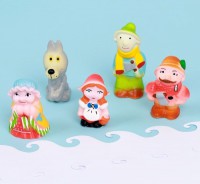 Набор резиновых игрушек «Красная шапочка» - fgospostavki.ru - Апатиты