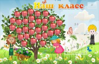 Стенд "Наш класс" Вариант 3 - fgospostavki.ru - Апатиты