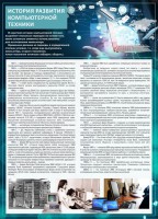 Стенд "История развития компьютерной техники" Вариант 1 - fgospostavki.ru - Апатиты