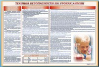 Стенд-уголок "Техника безопасности на уроках химии" - fgospostavki.ru - Апатиты