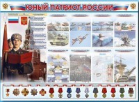 Стенд-уголок "Юный патриот России" - fgospostavki.ru - Апатиты