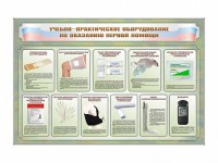Стенды "Учебно-практическое оборудование по оказанию первой помощи" - fgospostavki.ru - Апатиты