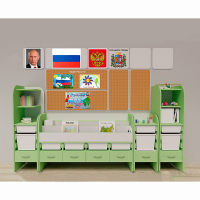 Уголок патриотического воспитания для дошкольников "Россия" Максимальный - fgospostavki.ru - Апатиты