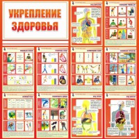 Стенд "Укрепление здоровья" - fgospostavki.ru - Апатиты