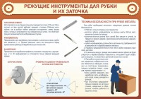 Стенд "Режущие инструменты для рубки и их заточки" - fgospostavki.ru - Апатиты