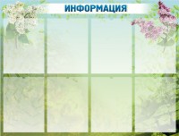 Стенд "Информация" Вариант 12 - fgospostavki.ru - Апатиты