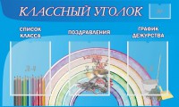 Стенд "Классный уголок" №10 - fgospostavki.ru - Апатиты
