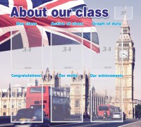 Стенд "About our class" - fgospostavki.ru - Апатиты
