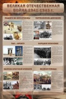 Стенд "Великая отечественная война (события)" - fgospostavki.ru - Апатиты