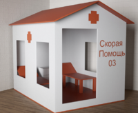 Игровой домик «Скорая помощь» - fgospostavki.ru - Апатиты