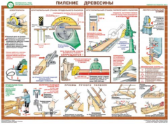 Комплект плакатов "Безопасность труда при деревообработке" - fgospostavki.ru - Апатиты