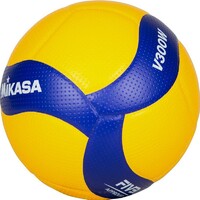 Мяч волейбольный Mikasa V300W (размер 5, синтетическая кожа, профессиональный) - fgospostavki.ru - Апатиты