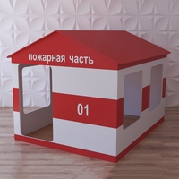 Детский игровой домик «Пожарная служба» - fgospostavki.ru - Апатиты