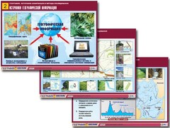 Комплект таблиц "География: источники информации и методы исследования" (10 таблиц, А1, ламинированные) - fgospostavki.ru - Апатиты