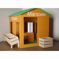 Игровой домик «Рынок» - fgospostavki.ru - Апатиты