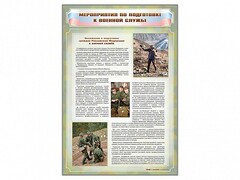 Стенд "Мероприятия обязательной подготовки граждан к военной службе" - fgospostavki.ru - Апатиты