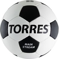 Мяч футбольный TORRES Main Stream (размер 4, синтетическая кожа, тренировочный) - fgospostavki.ru - Апатиты