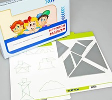 Игровой набор "Танграм" (с комплектом карточек) - fgospostavki.ru - Апатиты