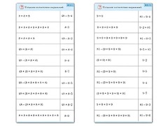 Комплект карточек (10) "Обучающий калейдоскоп. Умножение на 7, 8 и 9" - fgospostavki.ru - Апатиты