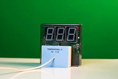 Датчик температуры с независимой индикацией (термометр демонстрационный) - fgospostavki.ru - Апатиты