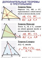 Комплект таблиц Треугольники (19 таблиц) - fgospostavki.ru - Апатиты