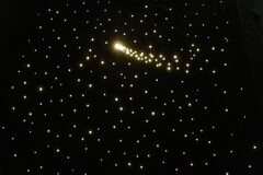 Настенный фибероптический ковер «Звездное небо» 1,45х1,45 м, 120 звезд в комплекте со светогенератором - fgospostavki.ru - Апатиты