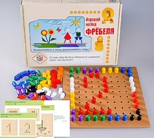 Игровой набор Фребеля "Мозаика со шнуровкой" (серия "Эксперимент") - fgospostavki.ru - Апатиты