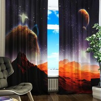 Комплект светонепроницаемых штор "Марсианская одиссея" - fgospostavki.ru - Апатиты