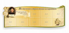 Стенд резной "Из дальних странствий возвратясь" - fgospostavki.ru - Апатиты
