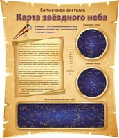 Стенд "Карта звездного неба" - fgospostavki.ru - Апатиты