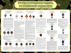 Стенд "Государственные ордена РФ" - fgospostavki.ru - Апатиты
