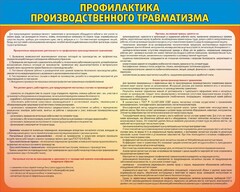 Стенд "Профилактика производственного травматизма" - fgospostavki.ru - Апатиты