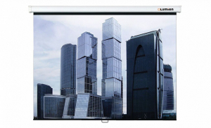 Настенный проекционный экран Lumien Eco Picture (LEP-100105) 160х160 см - fgospostavki.ru - Апатиты