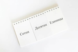 Перекидное табло для устного счета (ламинированное) - fgospostavki.ru - Апатиты